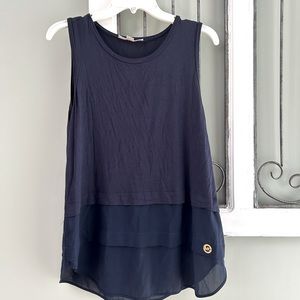 Michael Kors top, navy blue, medium, New